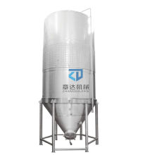 Dimple jacket wine fermenter stainless steel Sloping conical bottom thermal insulating wining machine fermenting tank